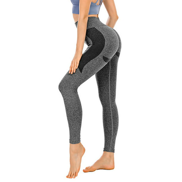 Lesfin Womens Sport Leggings High Waisted Yoga Pants Butt Lift High Waist Seamless Running Workout Athletic Tight